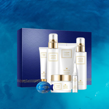 Set de Skincare de Caviar · 15 Piezas
